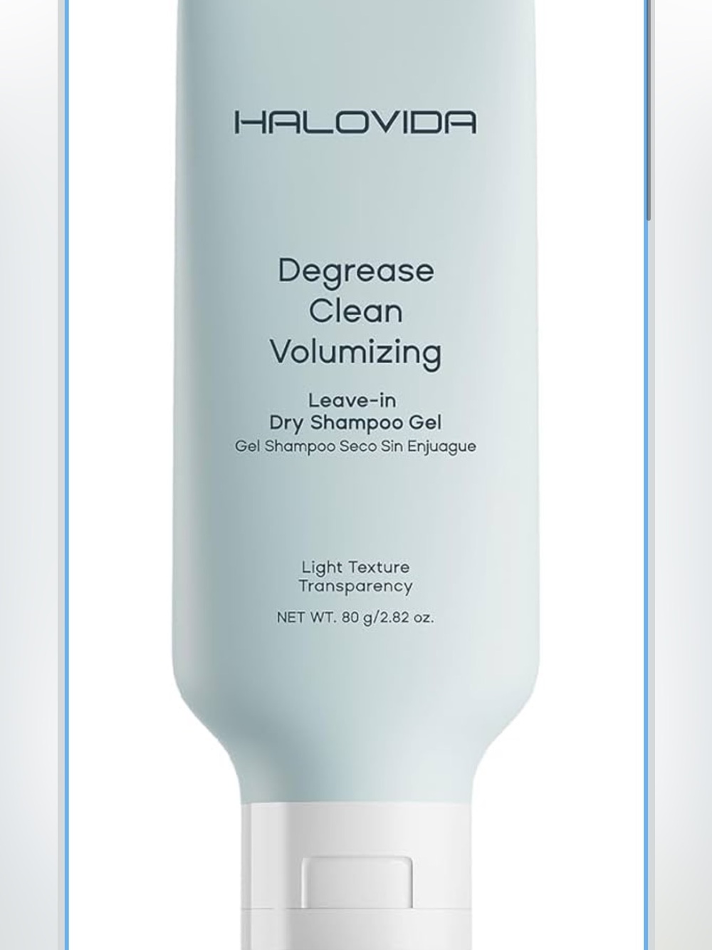 5/$25 NWT Halovida dry shampoo gel